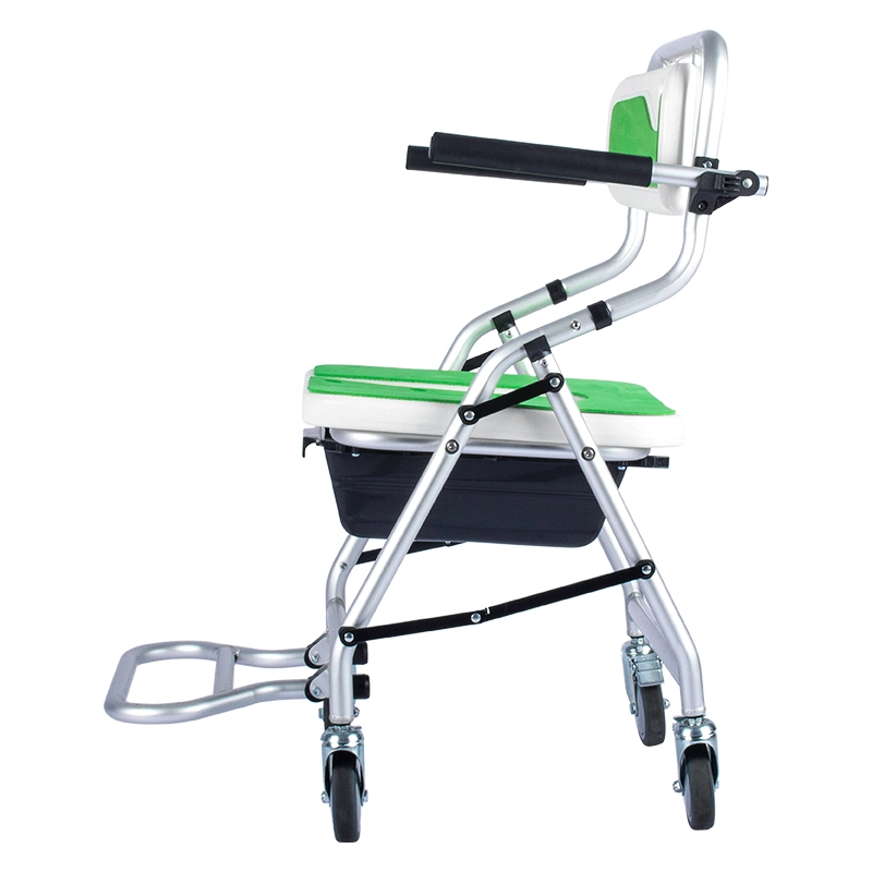 Foldable Toilet Shower Commode Chair
