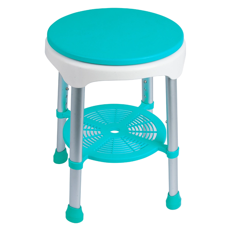 Small Corner Plastic Shower Chair Stool